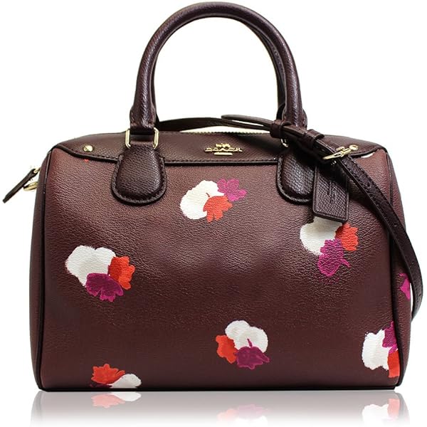 【美品】コーチ　キャンバス　トートバッグ　ハンド　レザー　ショルダー　ボストン COACH】コーチ バッグ コーティングキャンバス レザー